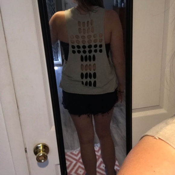 Tobi slash cross tank top - Picture 5 of 5